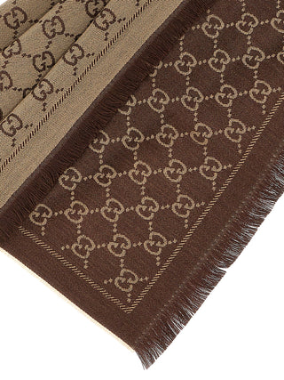 Brown Wool Scarf