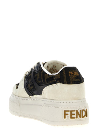Multicolor Polyamide Chunky Sneakers