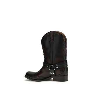 Botas Bos Taurus de cuero de becerro negro