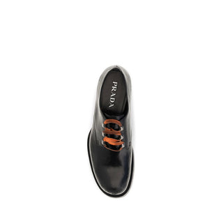 Black Calf Leather Bos Taurus Oxfords And Derbies