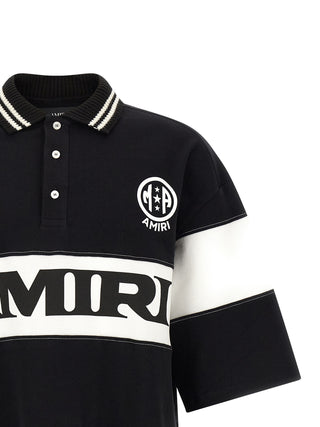 Bicolor Cotton Polo Shirt