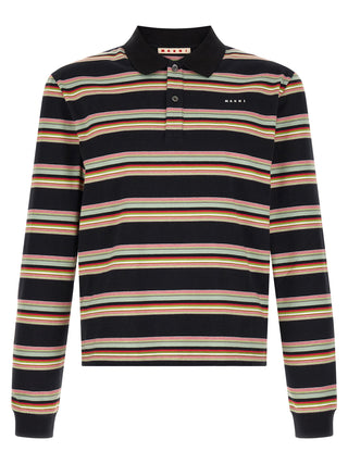 Multicolor Cotton Polo Shirt