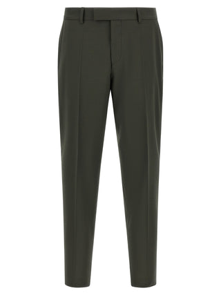 Bicolor Virgin Wool Pants