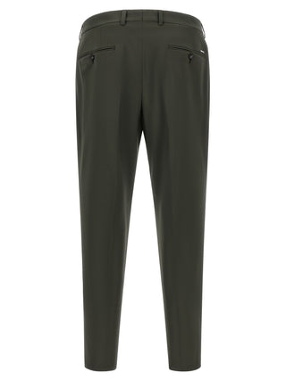 Bicolor Virgin Wool Pants