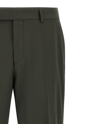 Bicolor Virgin Wool Pants