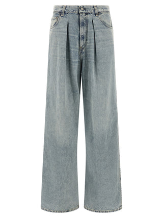 Blue Cotton Jeans Denim