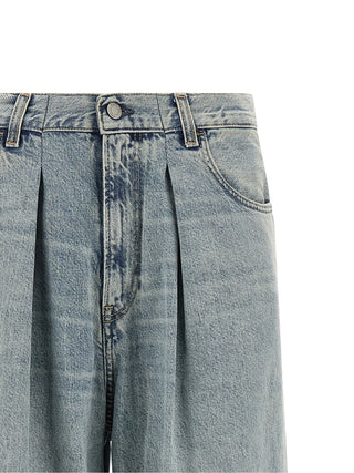 Blue Cotton Jeans Denim