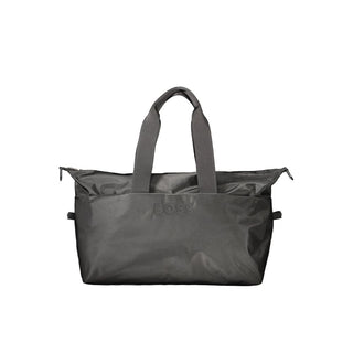 Black Polyurethane Men's Bag