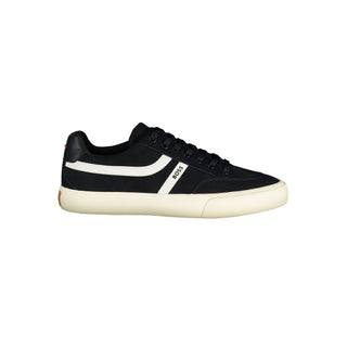 Blue Polyurethane Men's Sneaker