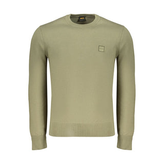 Green Cotton Men's Shirt