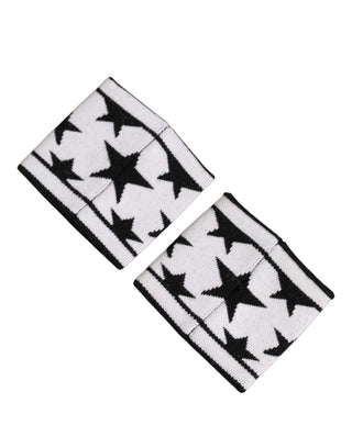 Men Set White Black Wool Logo #DGMILLENNIALS Wristband