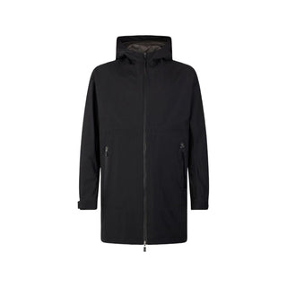 Black Polyester Coat