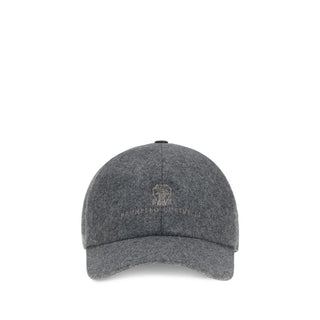Gray Wool Oves Aries Cap (Baseball Hat)