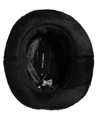 Men Black Classic Wide Brim Fedora Capello Hat