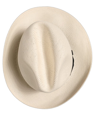 Men White Paper Straw Fedora Panama Capello Hat