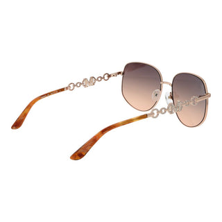 Rose Gold Metal Sunglasses