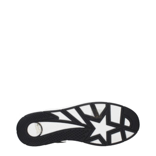 Black Leather Sneakers