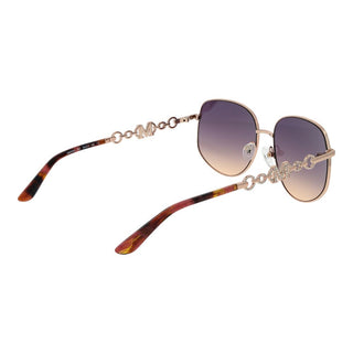 Rose Gold Metal Sunglasses