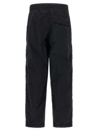 Black Polyamide Cargo Pants