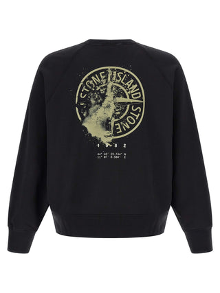 Black Cotton Sweatshirt