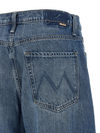 Blue Cotton Relaxed Fit Jeans