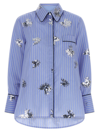 Blue Cotton Blouse