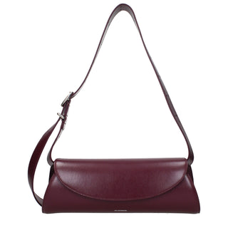 Red Leather Crossbody Bag