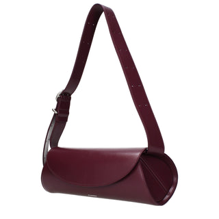 Red Leather Crossbody Bag