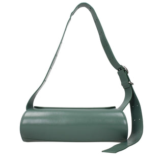 Green Leather Crossbody Bag
