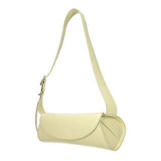 Yellow Leather Crossbody Bag
