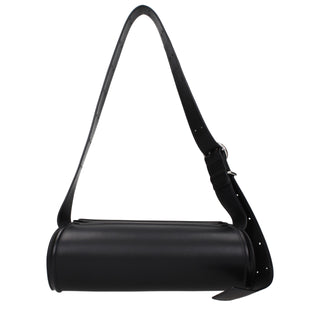 Black Leather Crossbody Bag