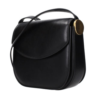 Black Leather Crossbody Bag