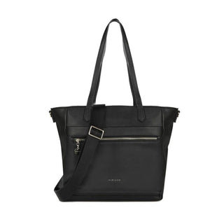 Black Polyethylene Shoulder Bag