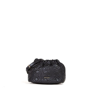 Black Polyethylene Shoulder Bag