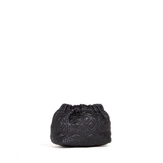 Black Polyethylene Shoulder Bag
