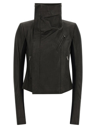 Black Lamb Leather Leather Jacket