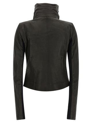 Black Lamb Leather Leather Jacket
