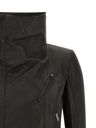 Black Lamb Leather Leather Jacket