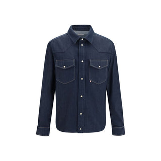 Blue Cotton Denim Jacket