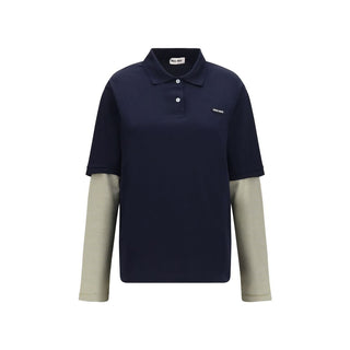 Blue Cotton Sweatshirt
