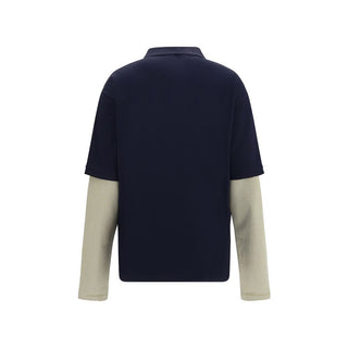 Blue Cotton Sweatshirt