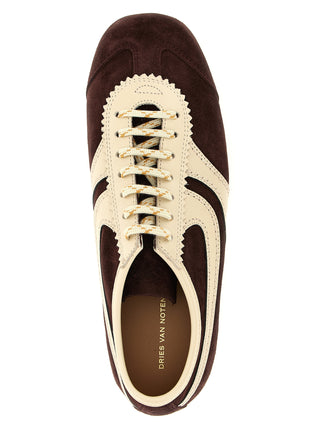 Multicolor Calfskin Low Top Sneakers