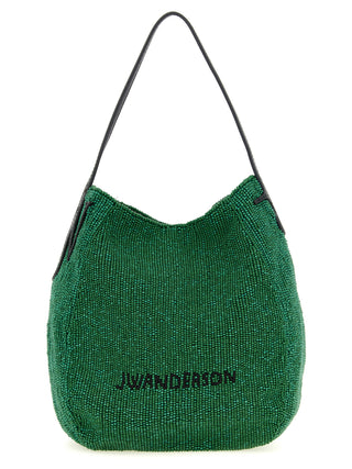 Bicolor Glass Shoulder Bag