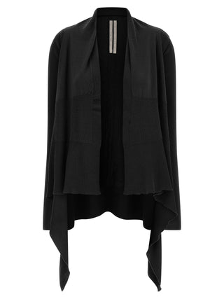 Black Cotton Cardigan