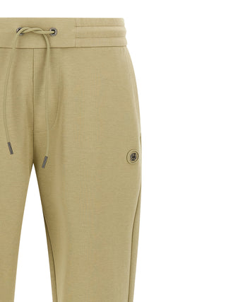 Beige Cotton Joggers (Workout Pants)