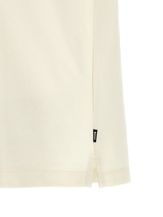 Beige Cotton Polo Shirt