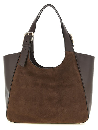 Brown Calfskin Tote Bag