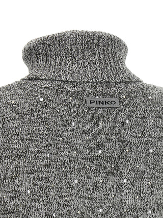 Gray Polyester Cardigan