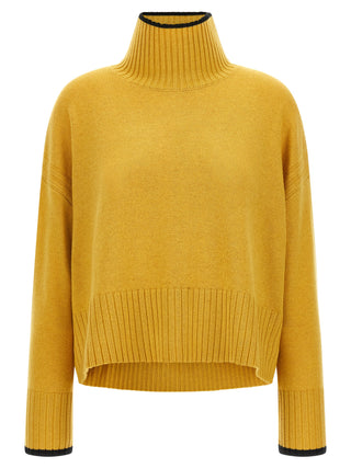 Bicolor Wool Cardigan