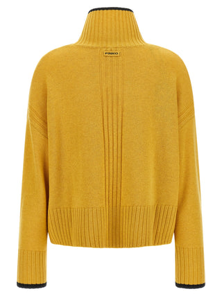 Bicolor Wool Cardigan